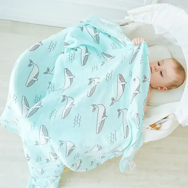 Muslin Swaddle Wrap - Muslin Tree Newborn Muslin Swaddle Baby
