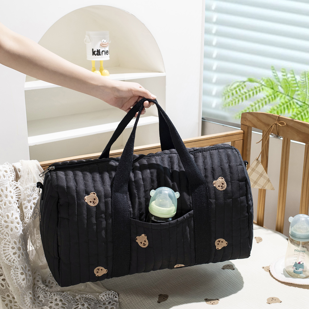 Baby Clothing Hamper - Large Mommy Bag Maternity Baby Diaper