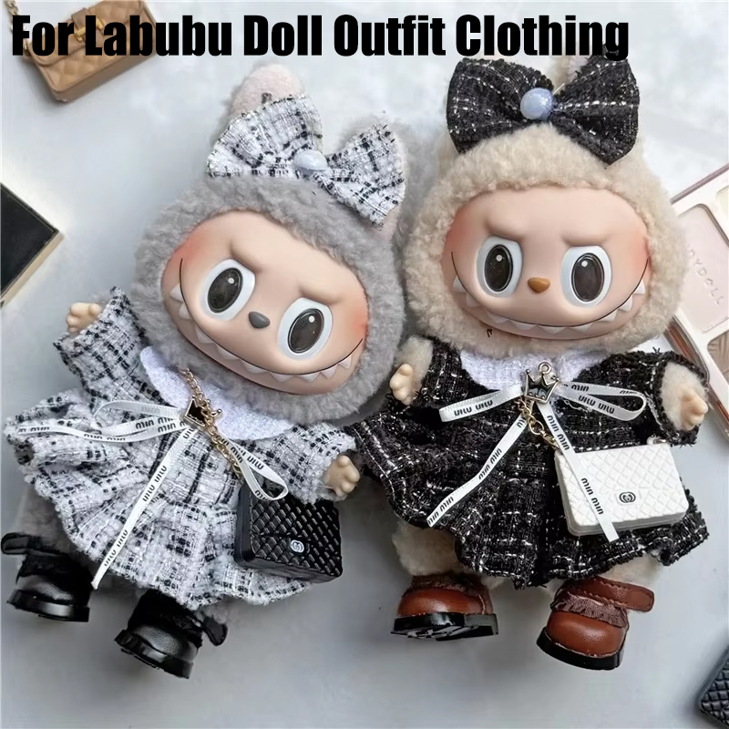 Baby Clothing Accessories - 15 17cm For Labubu Doll Adorable