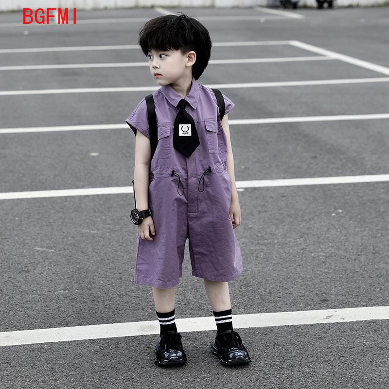 Baby Clothing Boy - Kids Summer Shorts Overalls Capri Boys