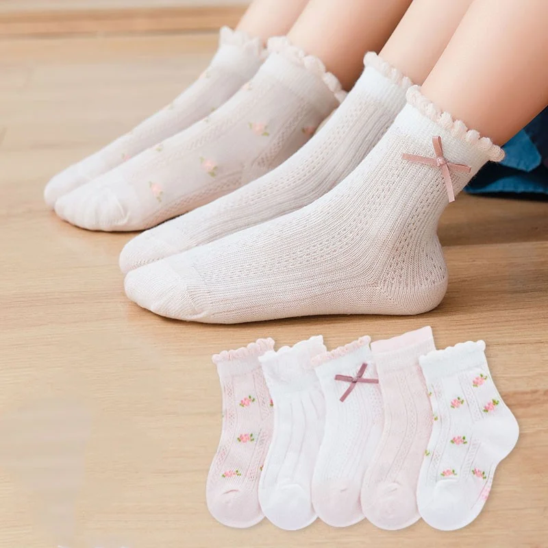 Baby Clothing Patterns Free - Kids Socks 5 Pairs/Lot Spring Summer