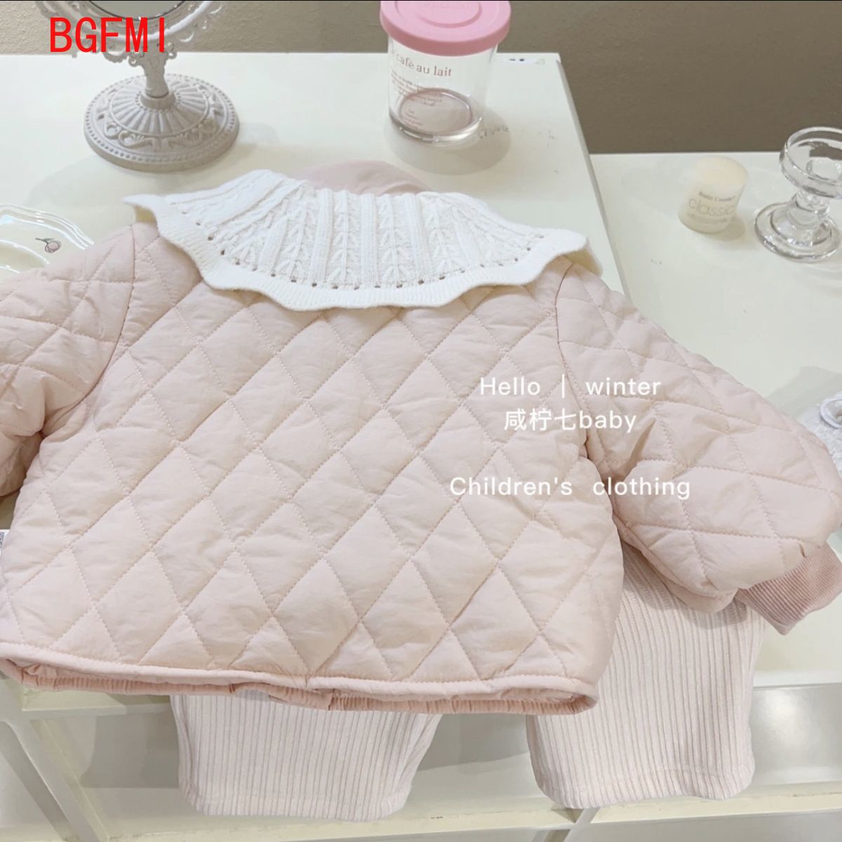 Girls Pink Velvet Inner Cotton - огляд і ціна Baby Clothing Quilt
