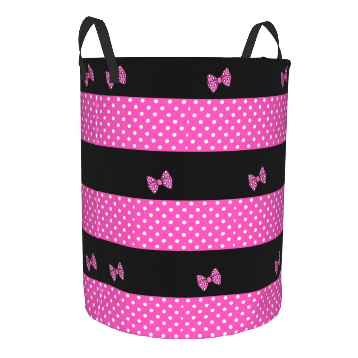 Custom Pink Minnie Polkadots L - огляд і ціна Baby Clothing Hamper
