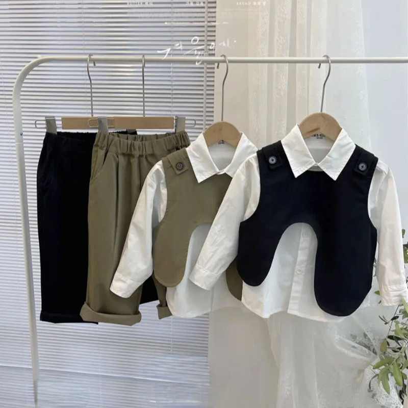 3 PCS Set Spring Boy Clothing  - огляд і ціна Baby Clothing Korea