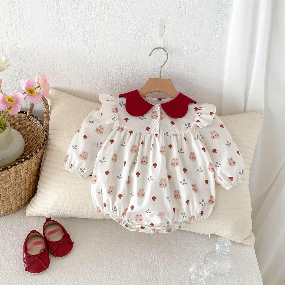 Cute Rabbit Printed Baby Jumps - огляд і ціна Baby Clothing Quality