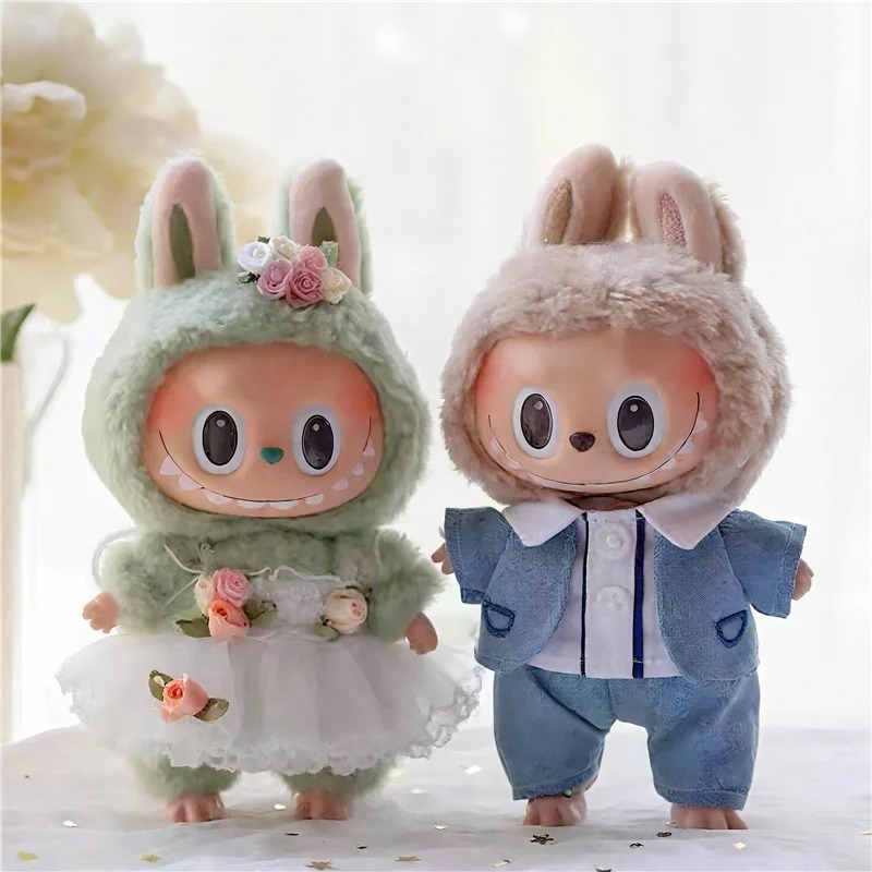 15 17cm For Labubu Doll Weddin - огляд і ціна Baby Clothing Accessories