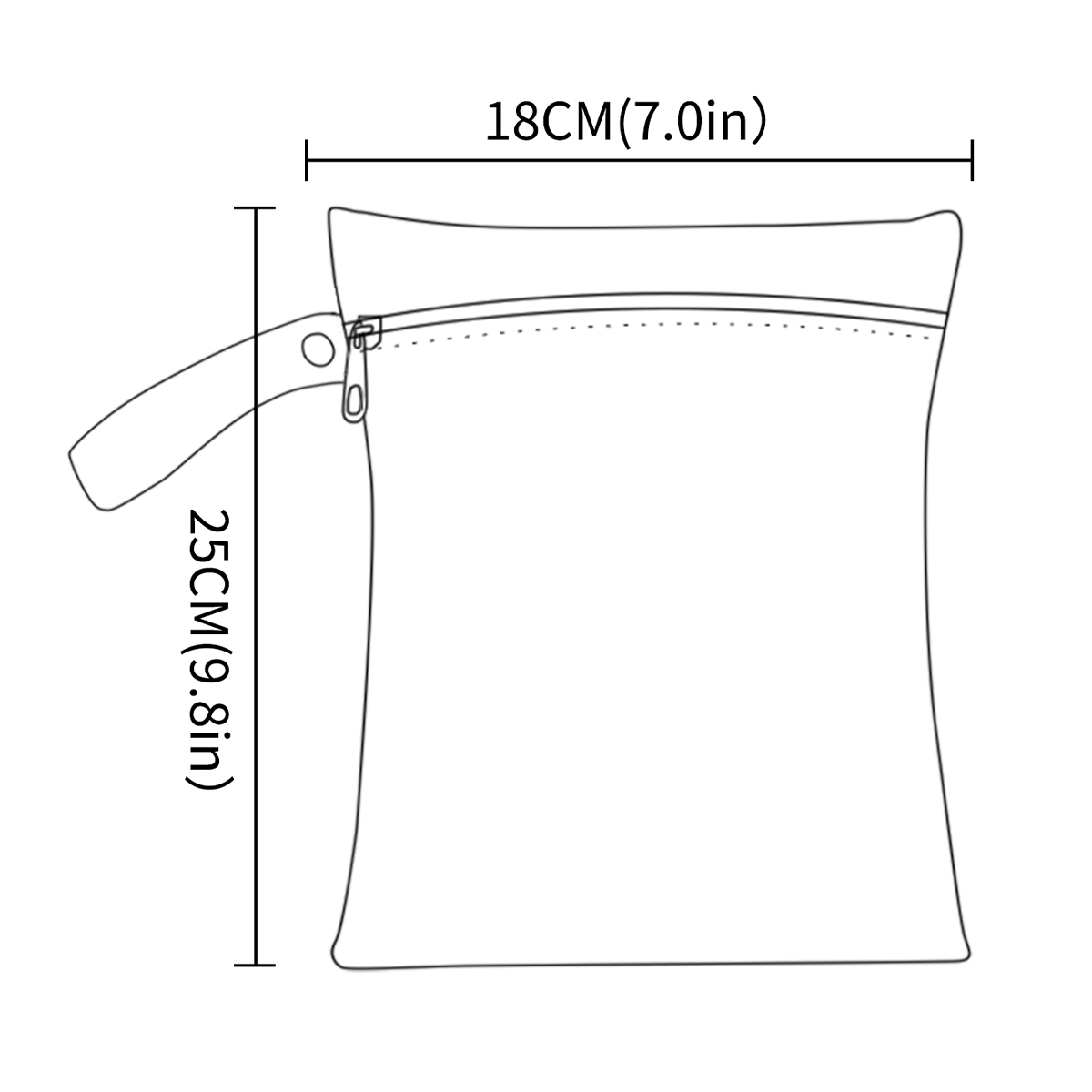 Elinfant 2pcs Waterproof Mini  - огляд і ціна Baby Clothing Bag