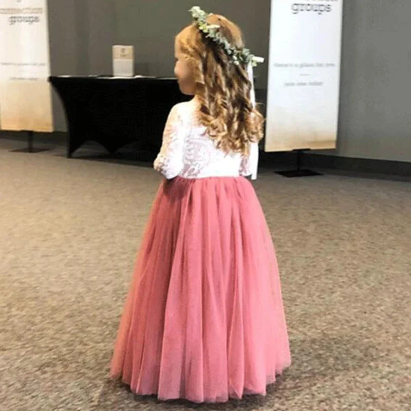 2026 Princess Party lace flowe - огляд і ціна Baby Clothing Korea