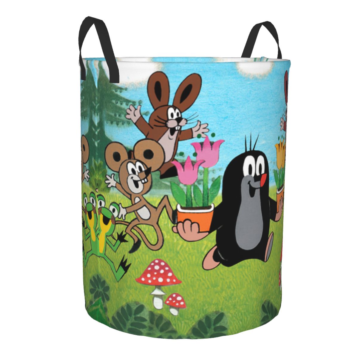 Happy Mole Laundry Basket Coll - огляд і ціна Baby Clothing Hamper