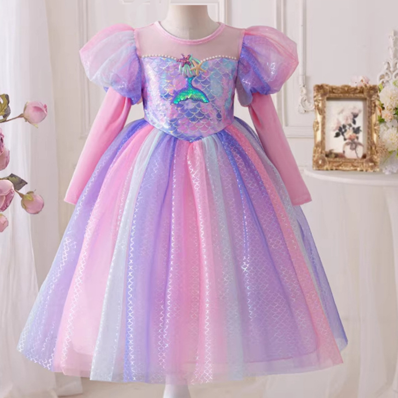Pink Mermaid Dress 2026 New Ba - огляд і ціна Baby Z Clothing