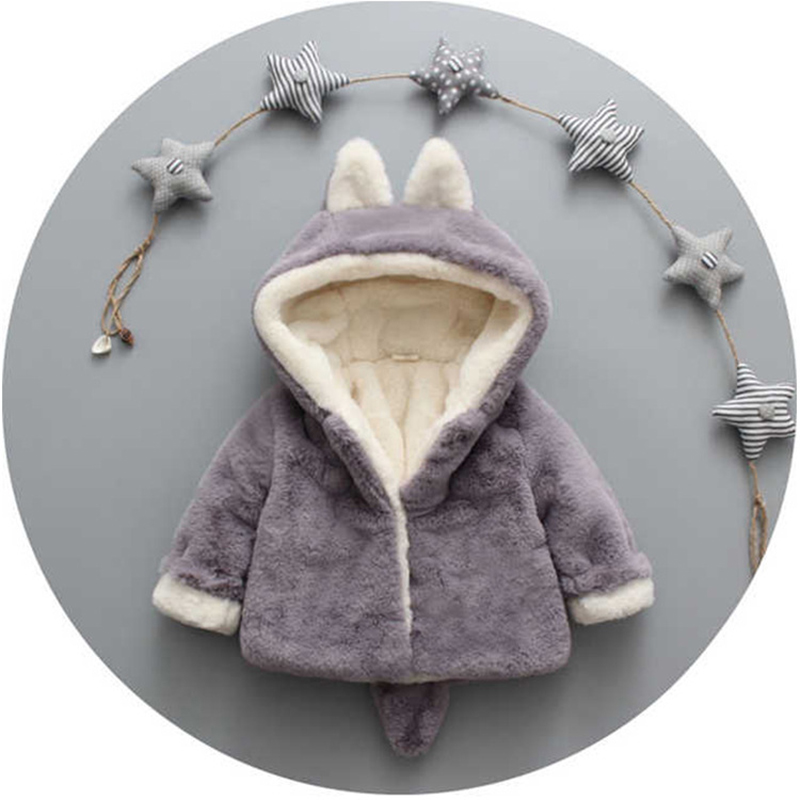 1 2 3 4 Years Plush Baby Jacke - огляд і ціна Baby Clothing Winter