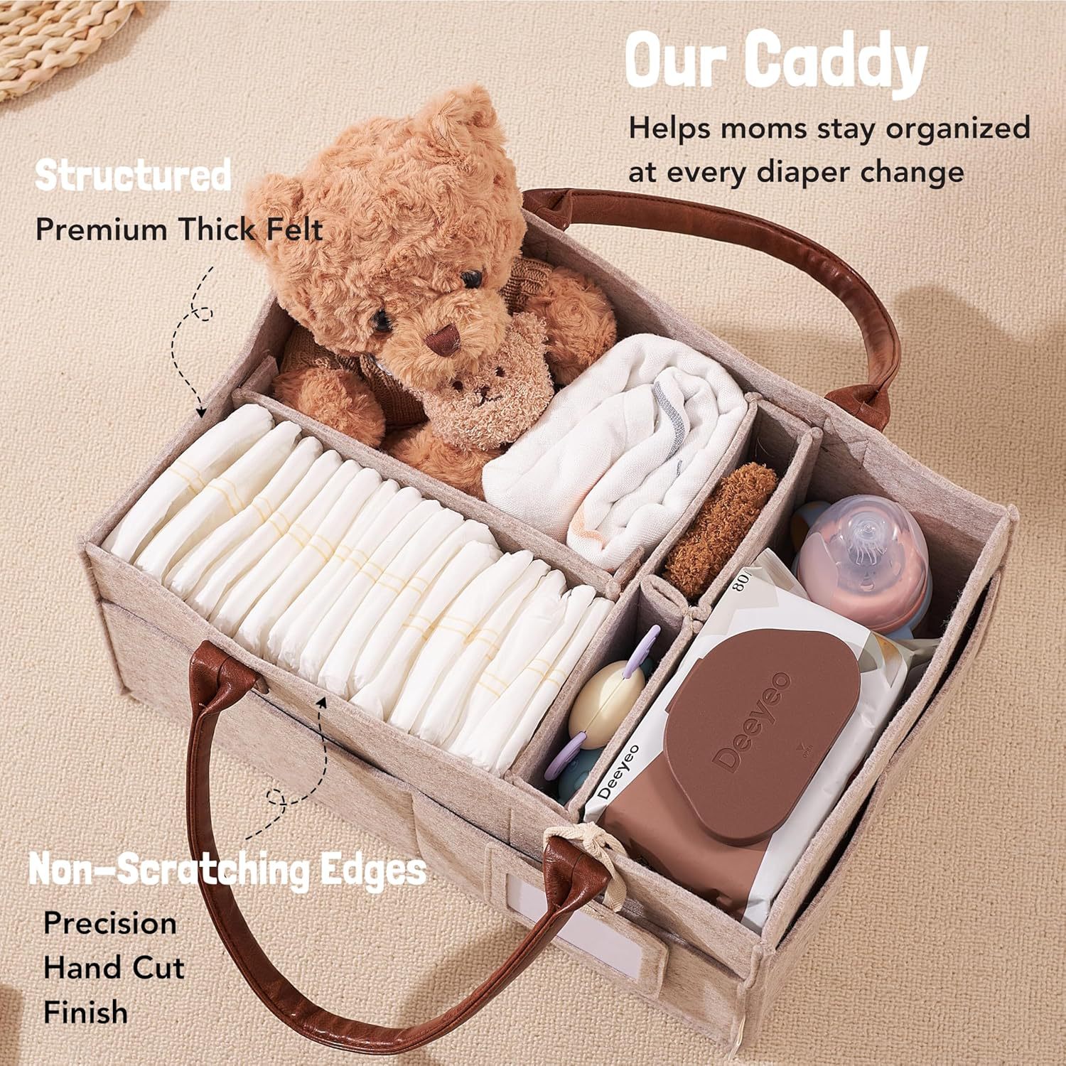 Baby Felt Storage Nursery Orga - огляд і ціна Baby Clothing Hamper