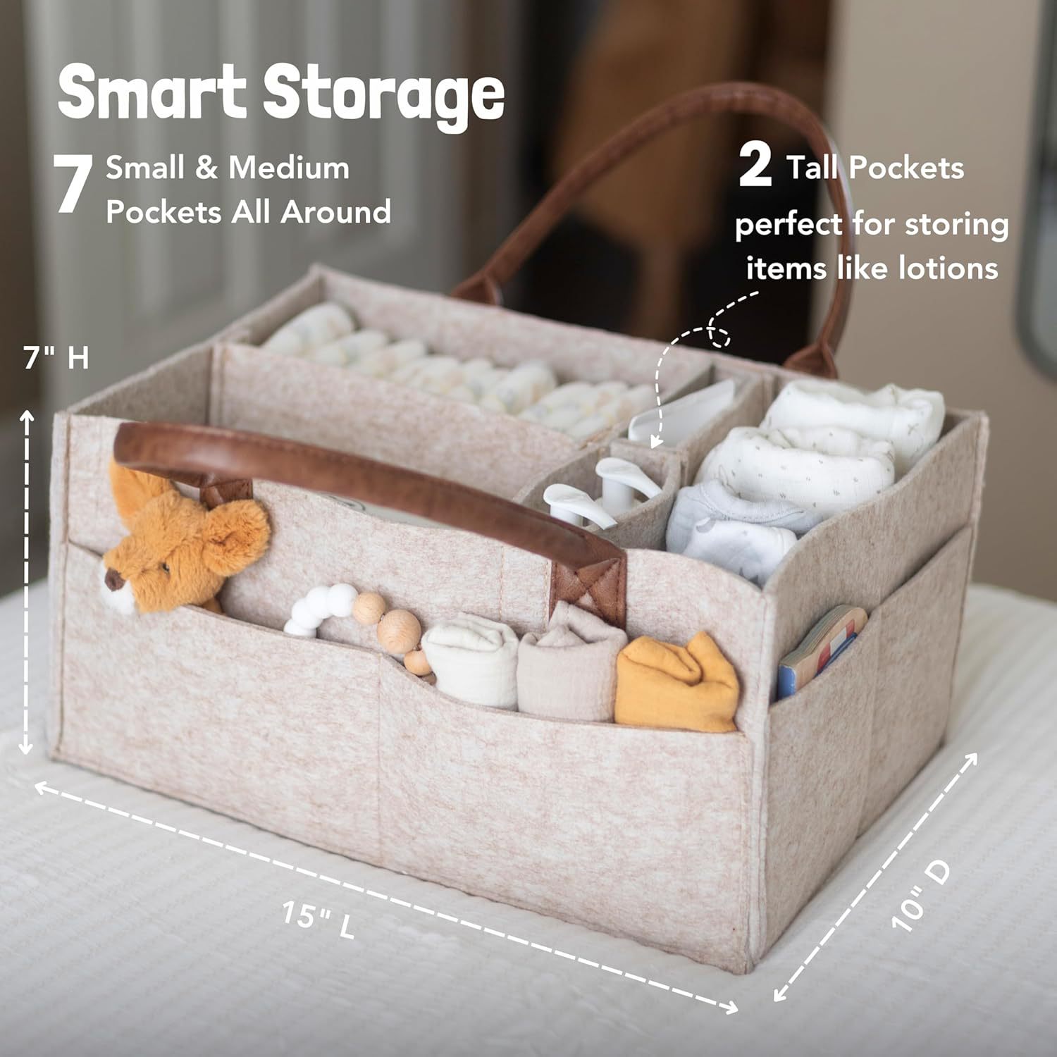 Baby Felt Storage Nursery Orga - огляд і ціна Baby Clothing Hamper