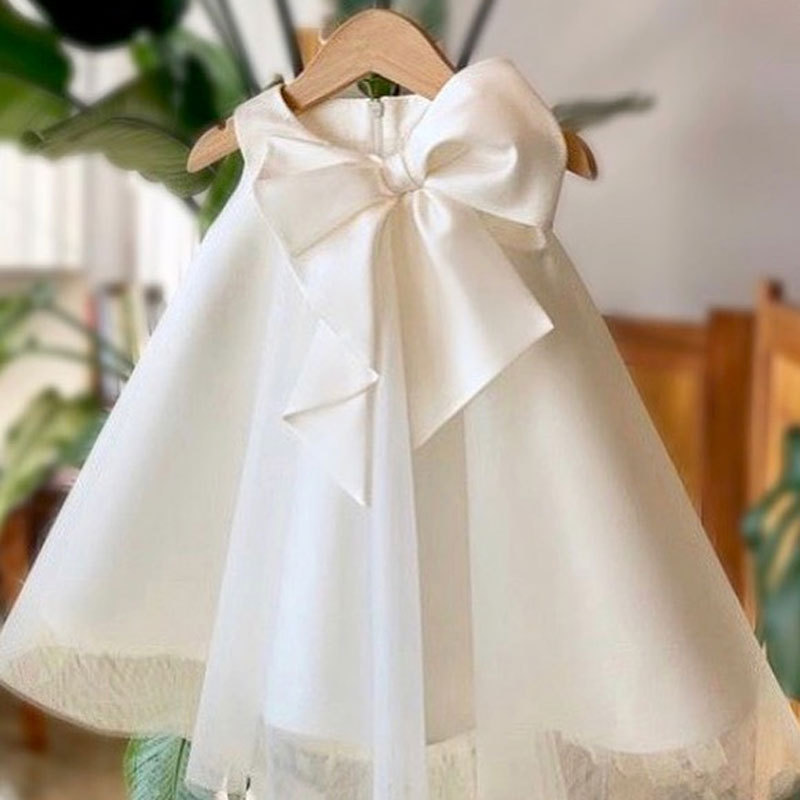 Summer Big Bow Baby Girl Dress - огляд і ціна Baby Clothing Accessories