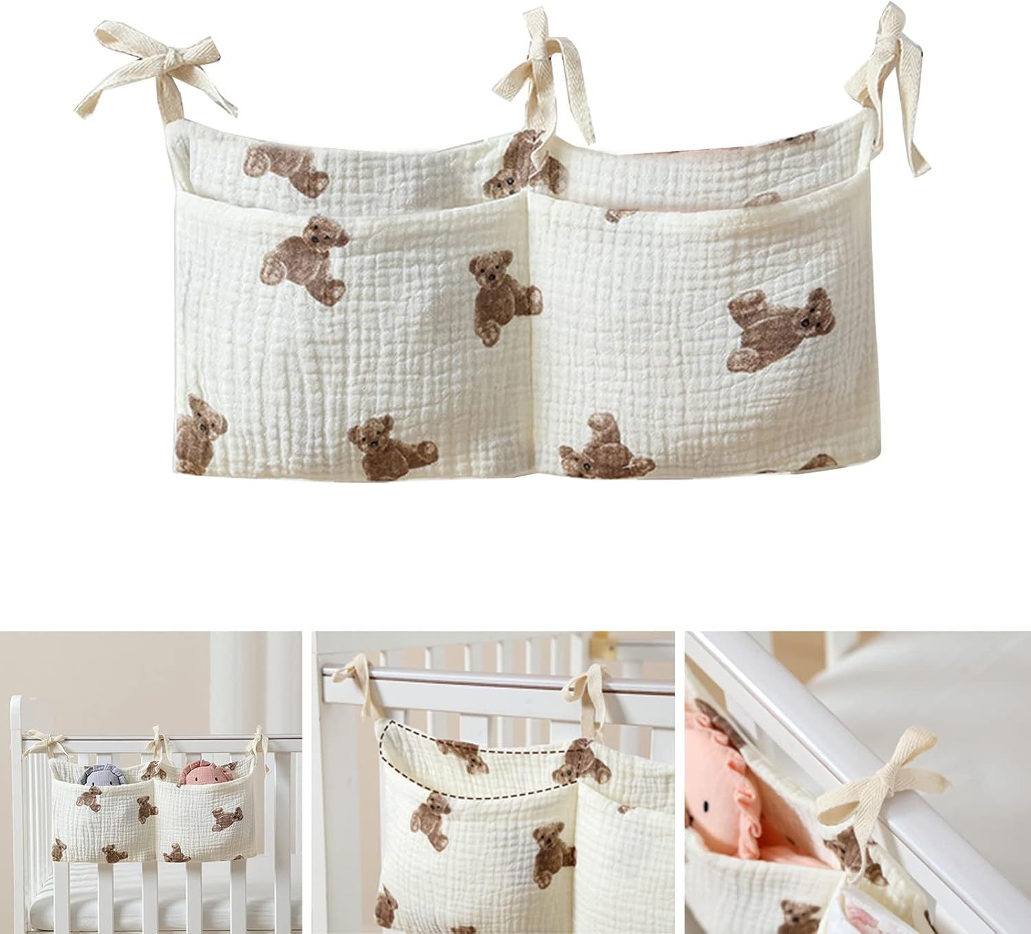 Baby Crib Organizer Cot Caddy  - огляд і ціна Baby Clothing Hamper