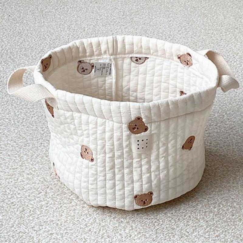 Cute Bear Embroidery Diaper Ba - огляд і ціна Baby Clothing Hamper