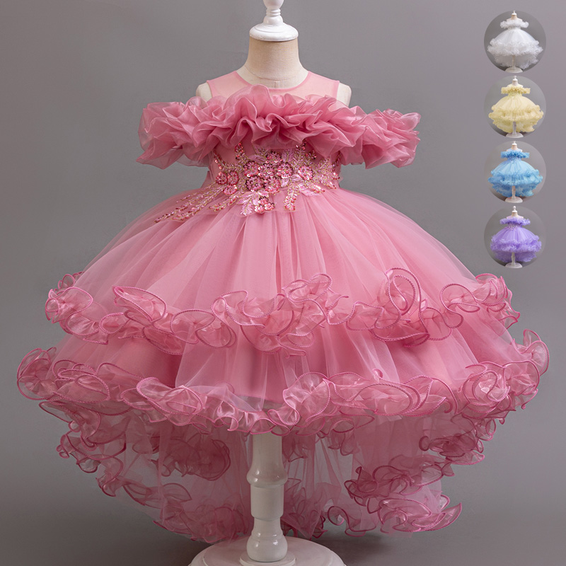 Girl Flower Princess Sequins B - огляд і ціна Baby Z Clothing