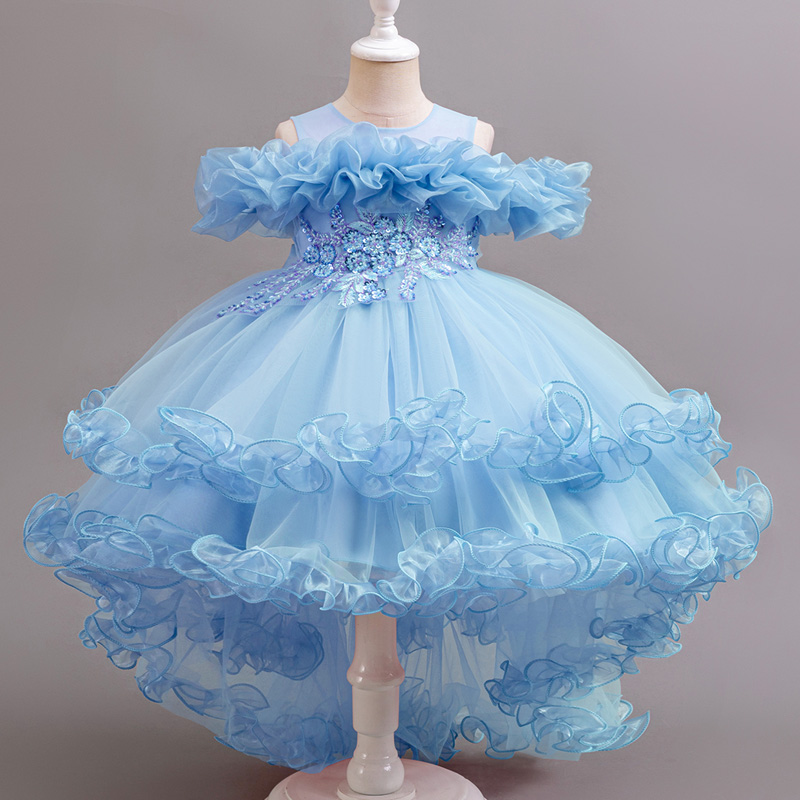 Girl Flower Princess Sequins B - огляд і ціна Baby Z Clothing