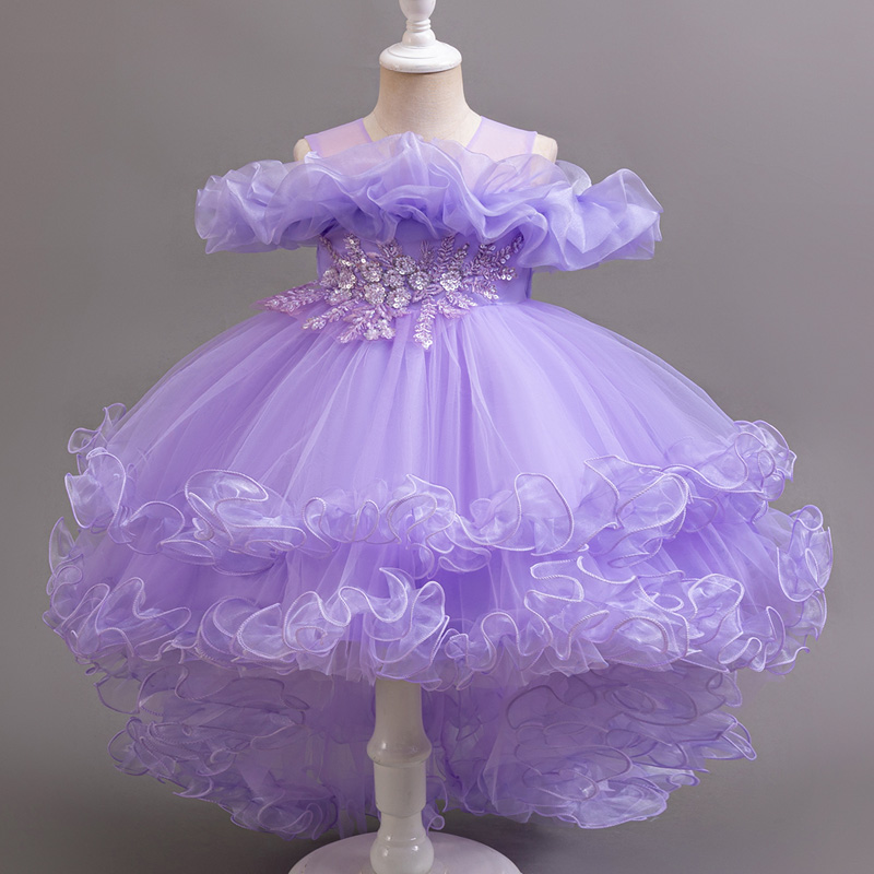Girl Flower Princess Sequins B - огляд і ціна Baby Z Clothing