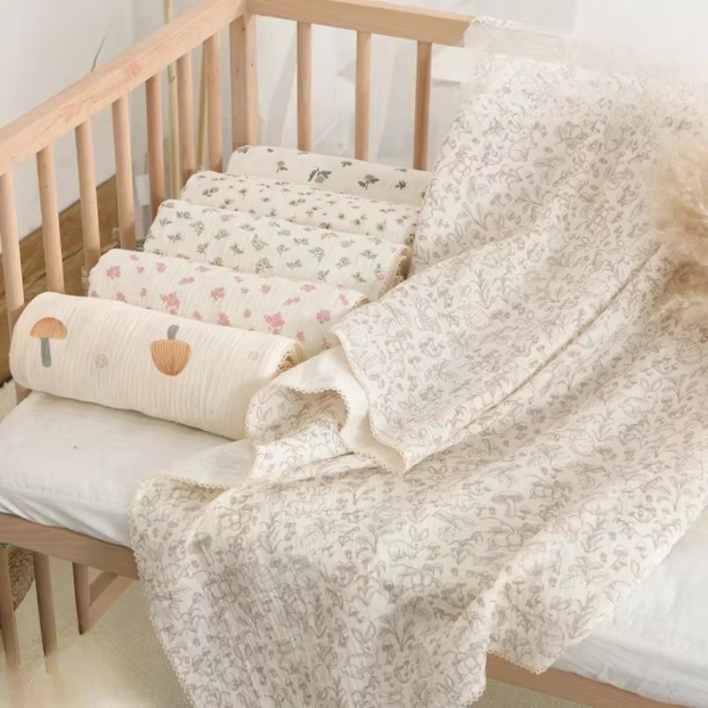 Soft Floral Muslin Baby Blanke - огляд і ціна Muslin Swaddle Wrap