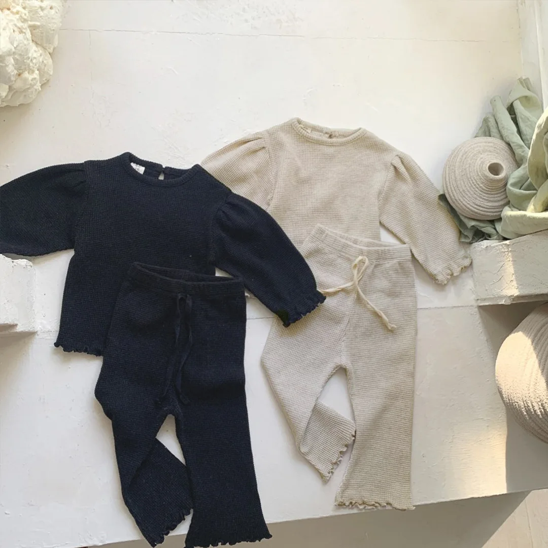 Autumn 2025 Korea Waffle Girl' - огляд і ціна Baby Clothing Korea