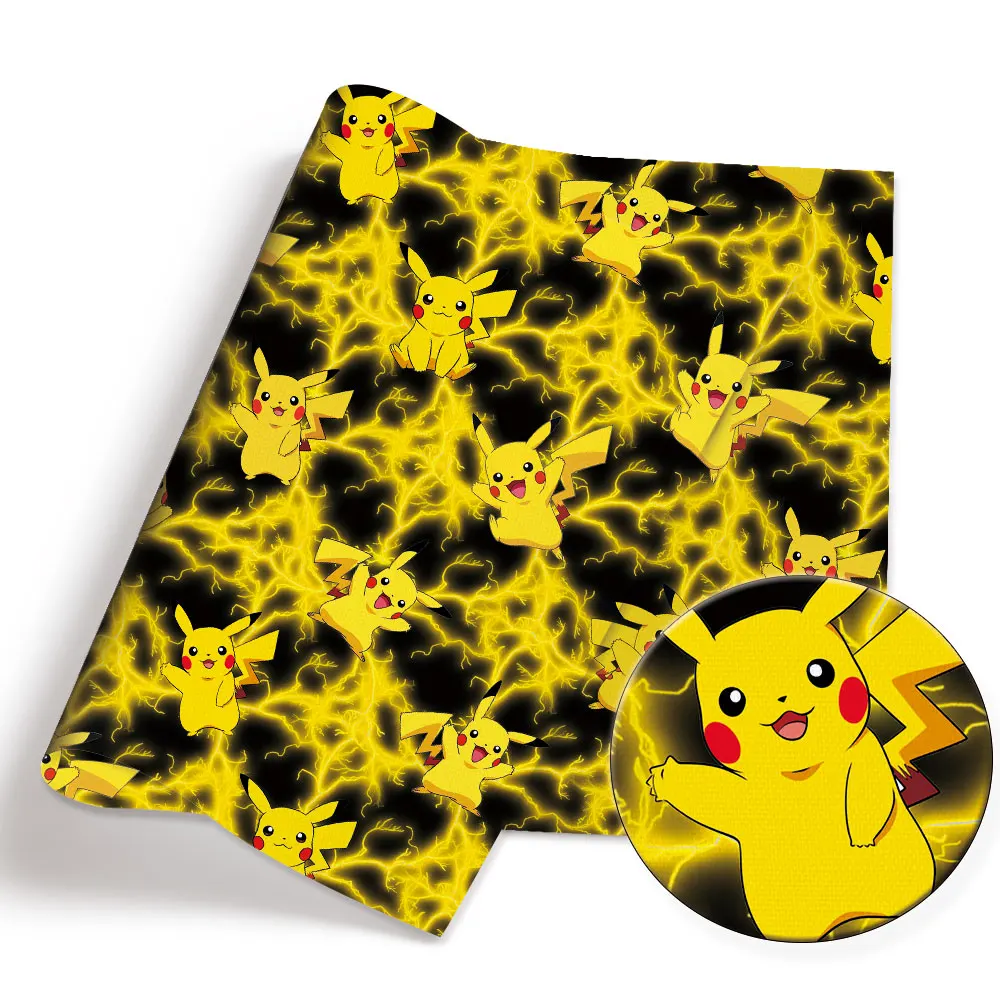 Pokemon Cartoon Fabric140*50cm - огляд і ціна Baby Clothing Quilt