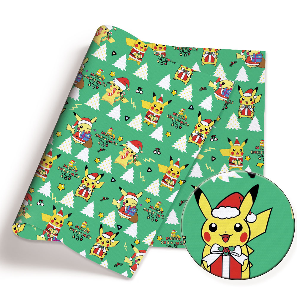 Pokemon Cartoon Fabric140*50cm - огляд і ціна Baby Clothing Quilt