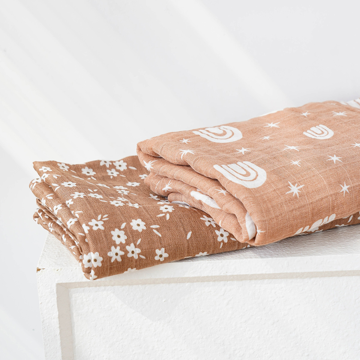 120x110cm 2 Layers Baby Muslin - огляд і ціна Muslin Swaddle Wrap