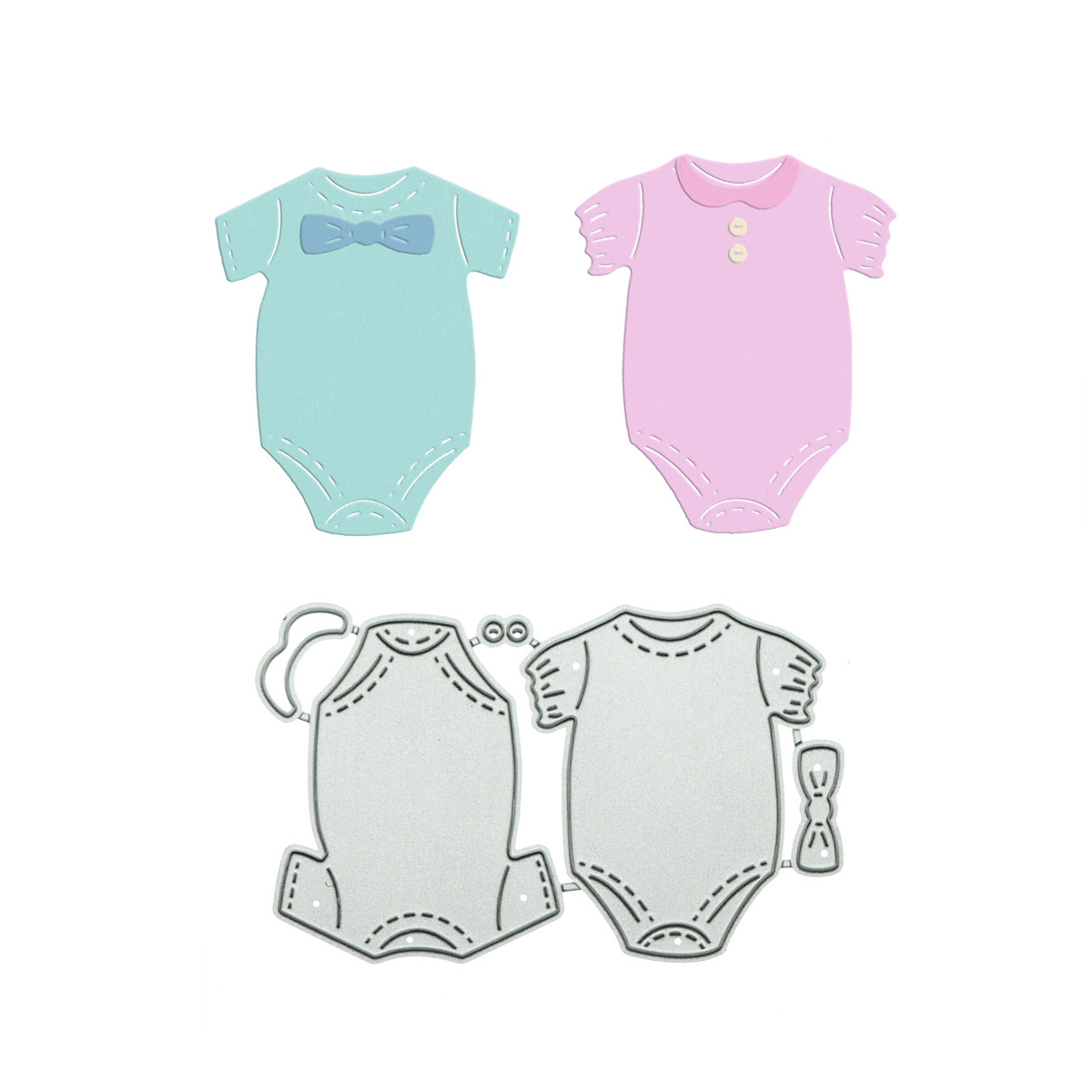 Metal Cutting Dies Clothing Ba - огляд і ціна Baby Clothing Patterns Free